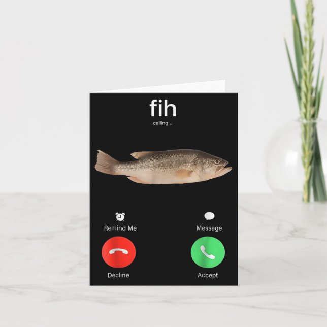 Fih Ringande Påminn Mig Meddelande Avböj Acceptera (Framsida)