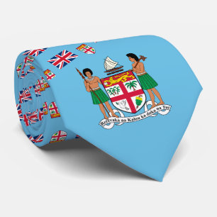 Fijanska Flagga & Jacka av Arm, Fijis Flagga Slips