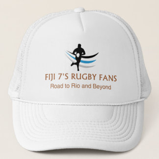 Fiji 7 Rugbyfläktar till Rio - truckerkeps