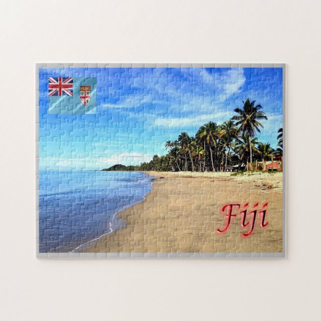 Fiji - Beach - Pussel (Horisontell)