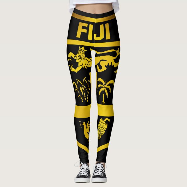 Fiji Emblem Leggings (Framsida)