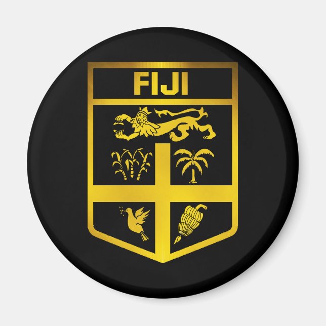 Fiji Emblem Magnet (Framsidan)