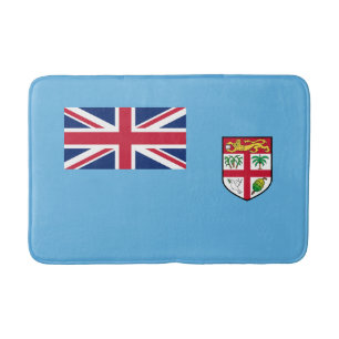 Fiji flagga badrumsmatta