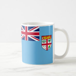 Fiji Flagga Ceramic Mugg