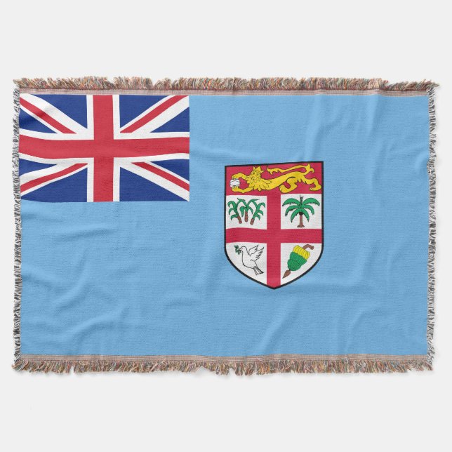 Fiji flagga filt (Framsidan)