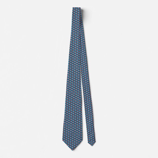 Fiji Flagga Hearts Tie Slips (Framsida)