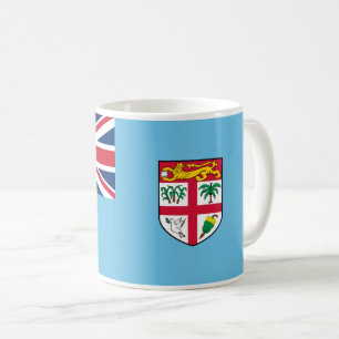Fiji-Flagga Kaffemugg