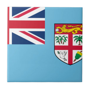 Fiji Flagga Kakelplatta