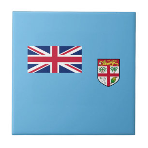 Fiji Flagga Kakelplatta