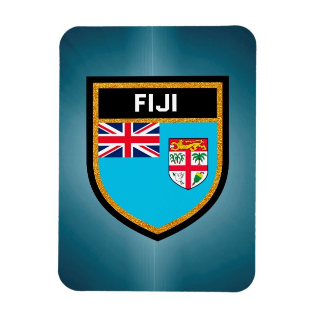 Fiji Flagga Magnet (Vertikal)