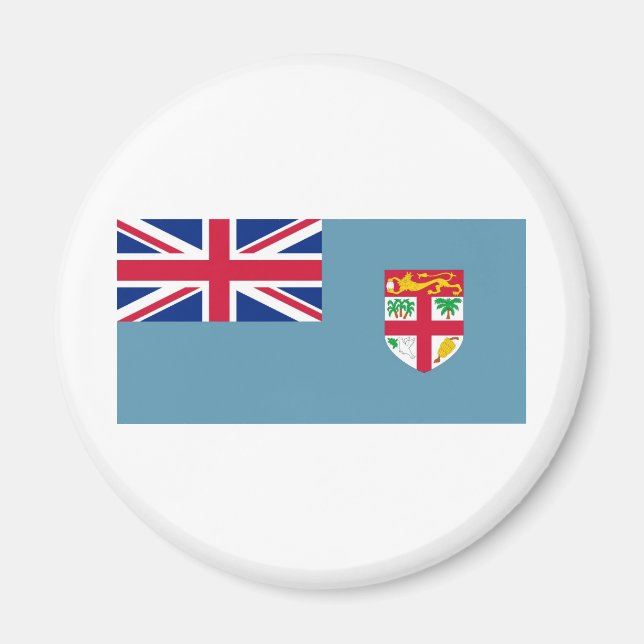 Fiji Flagga Magnet (Framsidan)