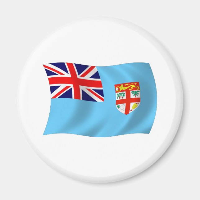 Fiji Flagga Magnet (Framsidan)