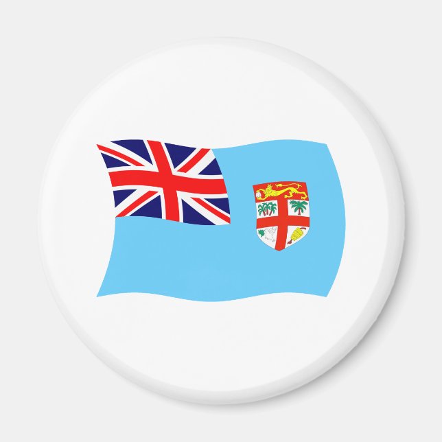 Fiji Flagga Magnet (Framsidan)
