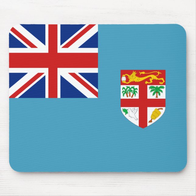 Fiji Flagga Mousepad Musmatta (Framsidan)