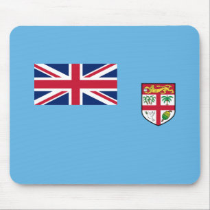 Fiji flagga musmatta