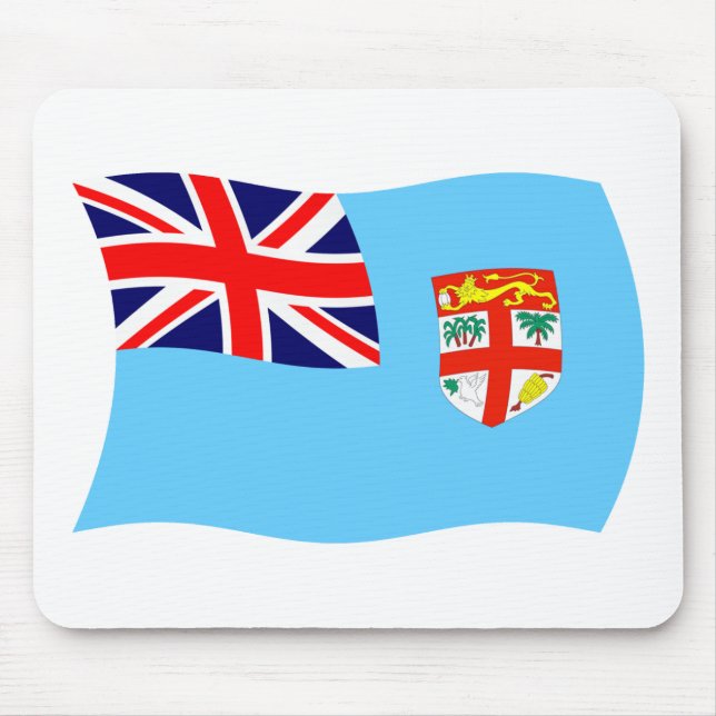 Fiji Flagga Musmatta (Framsidan)