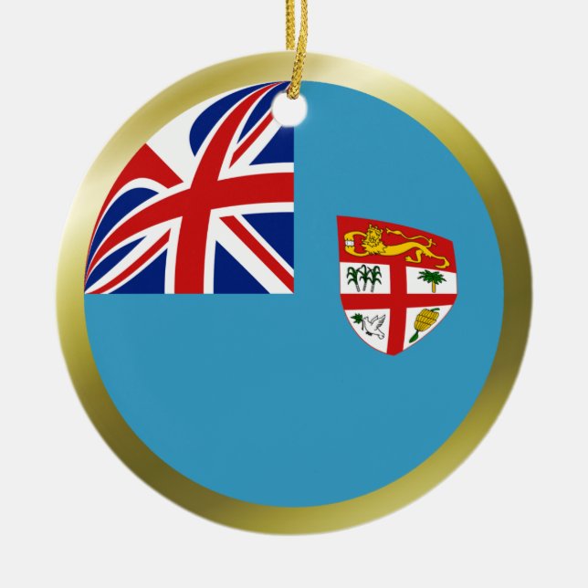 Fiji Flagga Ornament (Framsidan)