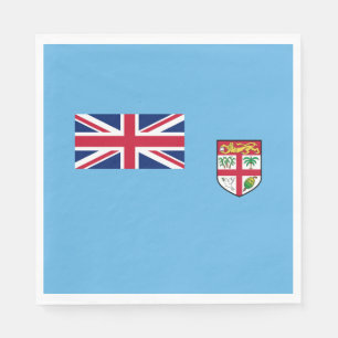 Fiji flagga pappersservett