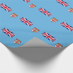 Fiji Flagga Presentpapper