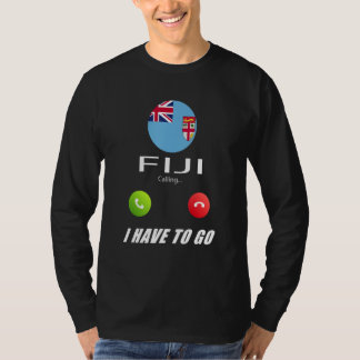 Fiji Flagga Souvenir Fiji Ropar Ropar T Shirt