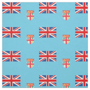 Fiji Flagga Tyg