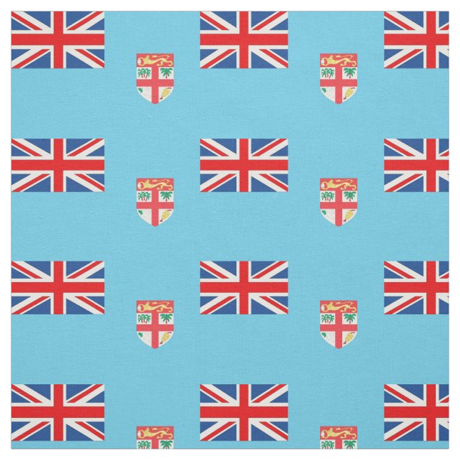 Fiji Flagga Tyg (Provkarta)