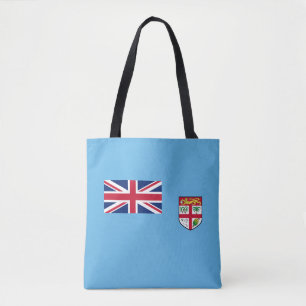 Fiji flagga tygkasse