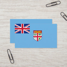 Fiji flagga visitkort