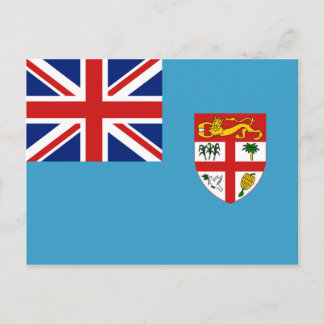 Fiji Flagga vykort