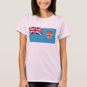 Fiji Flagga x Karta T-Shirt