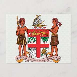 Fiji Jackar närmare Arm Vykort