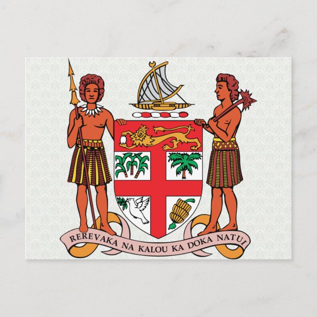 Fiji Jackar närmare Arm Vykort (Framsida)