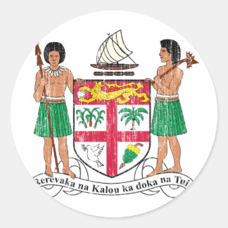 Fiji Jackat av Arm Runt Klistermärke