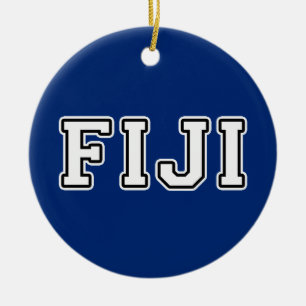 Fiji Julgransprydnad Keramik