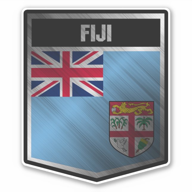 Fiji Klistermärken (Framsida)