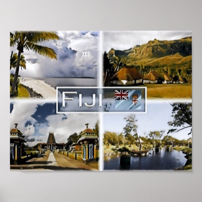 Fiji - Mosaic - Poster (Framsidan)