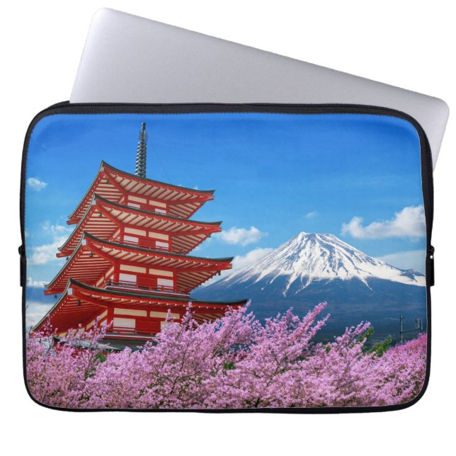 Fiji Mountain Japan Laptop sleeve (Framsidan)