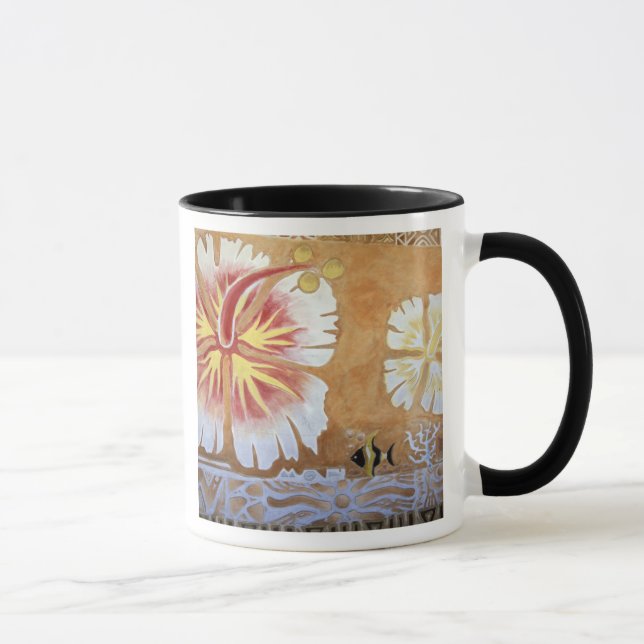 Fiji, muralkonst. mugg (Höger)
