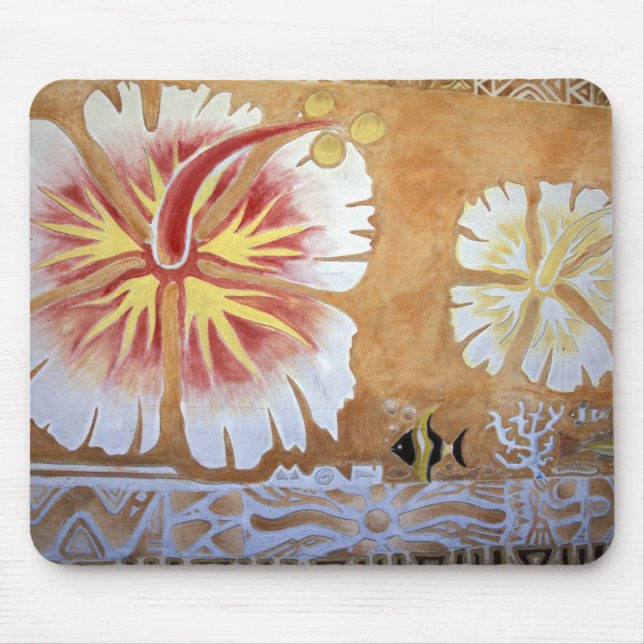 Fiji, muralkonst. musmatta (Framsidan)