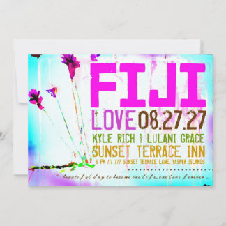 FIJI ONE Destination Inbjudan