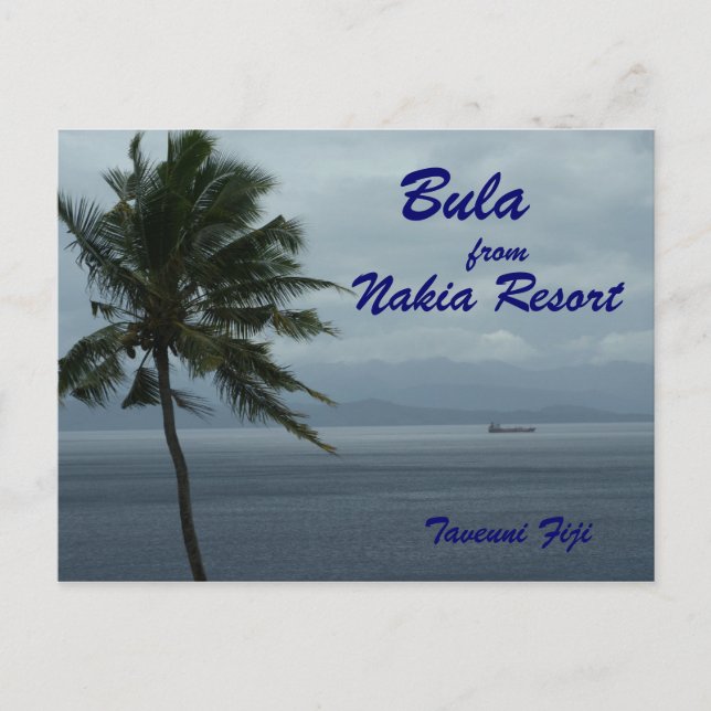 Fiji Postcard Vykort (Framsida)