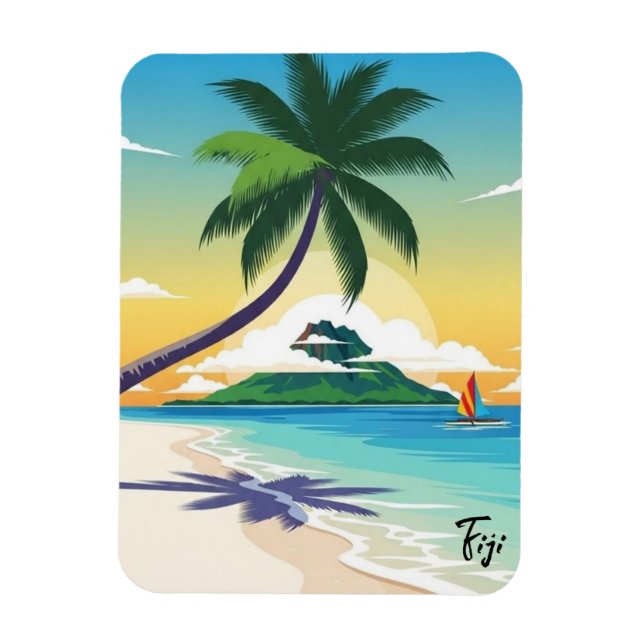 Fiji Resor Magnet (Vertikal)