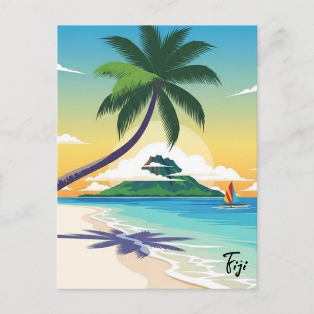 Fiji Resor Vykort (Framsida)