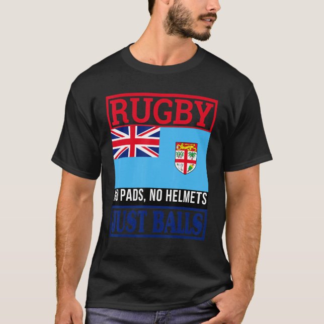 Fiji Rugby T Shirt (Framsida)