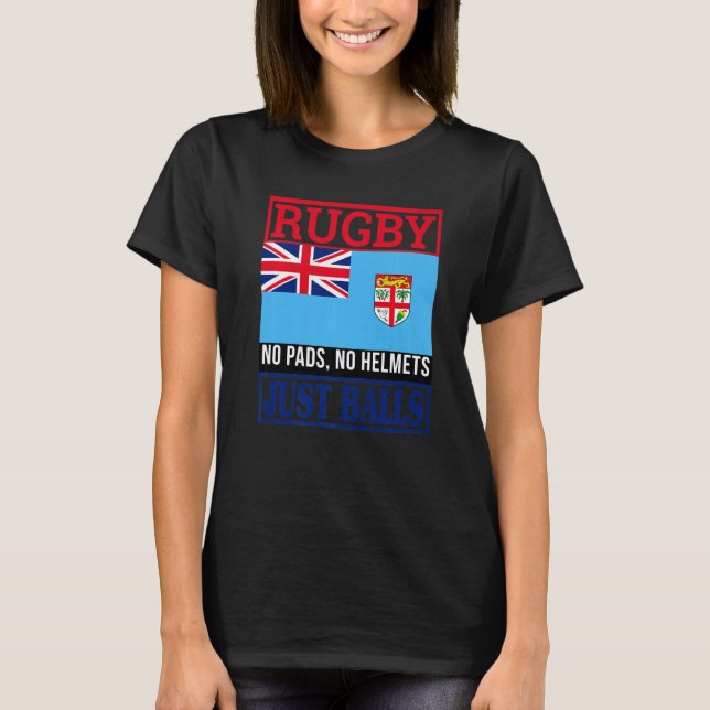 Fiji Rugby T Shirt (Framsida)