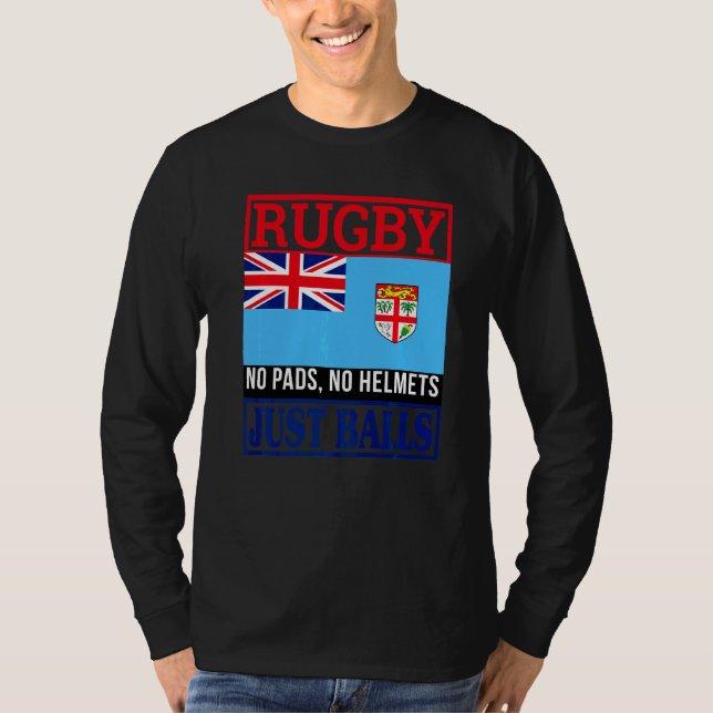 Fiji  Rugby T Shirt (Framsida)