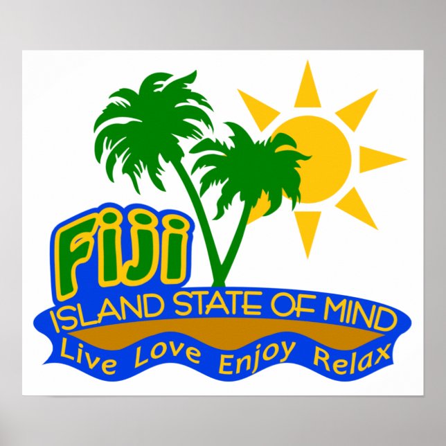 Fiji State of Mind poster (Framsidan)