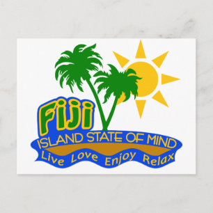 Fiji State of Mind vycard Vykort