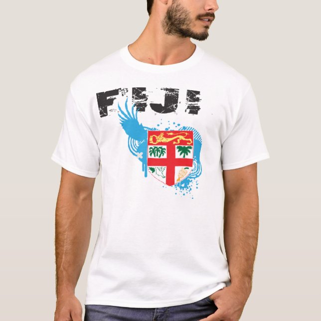 FIJI T/SHIRT - GÅR FIJI GÅR T-SHIRT (Framsida)