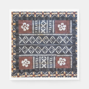 Fiji Tapa Trasa Skriv ut Napkin Pappersservett